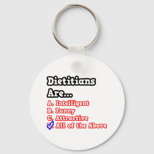 Porte-clés Dietitian Quiz...Joke