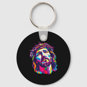 Porte-clés Dieu chrétien Christus Religieux Croire Bénis F