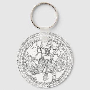 Porte-clés Dieu singe Hanuman