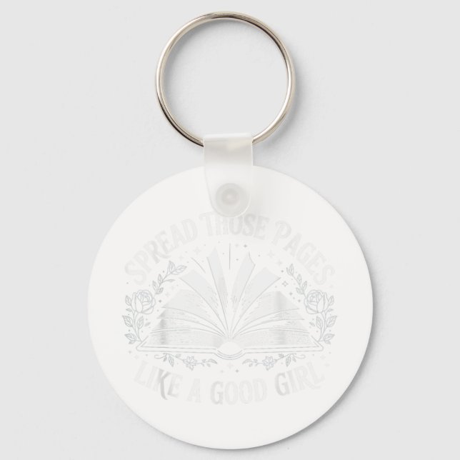 Porte-clés Diffuser Ces Pages Comme Une Bonne Fille (Recto)