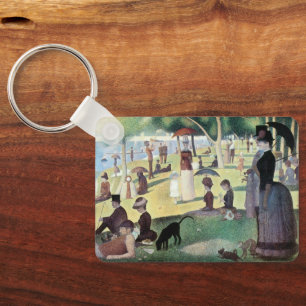 Porte-clés Dimanche après-midi, île La Grande Jatte par Seura