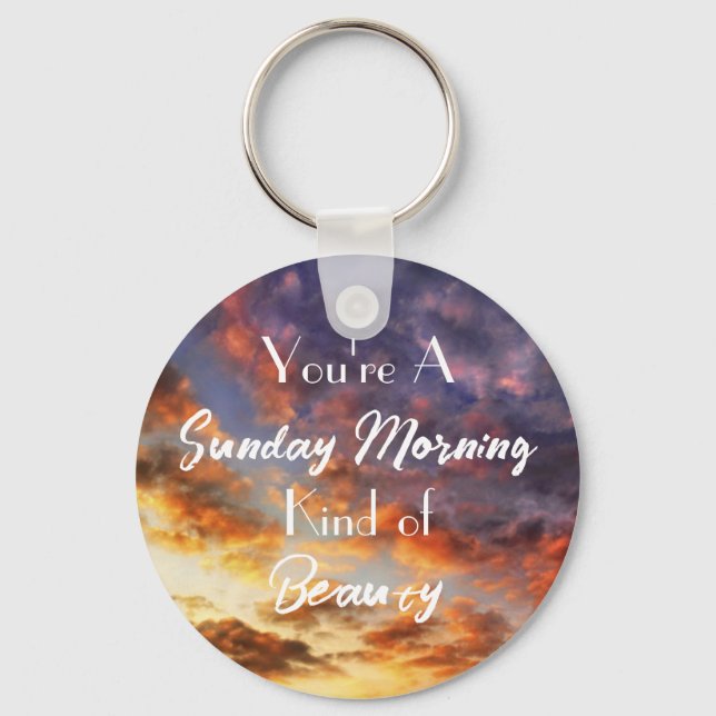 Porte-clés Dimanche matin (Recto)