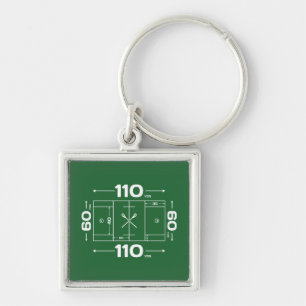 Porte-clés Dimensions de champ