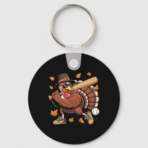 Porte-clés Dinde drôle de jeu de vente jour de Thanksgiving h