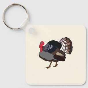 Porte-clés Dinde Oiseau Dinde