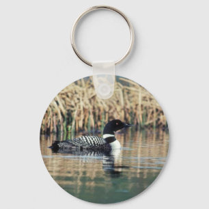 Porte-clés Dingue commun sur l'eau