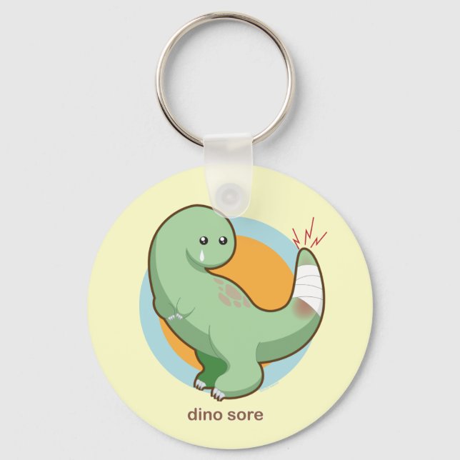 Porte-clés Dino Sore (Recto)
