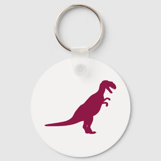 Porte-clés Dinosaur Maroon (Recto)