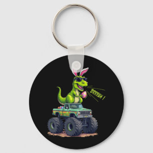 Porte-clés Dinosaure de Pâques - T-rex Chasse aux Oeufs de Pâ
