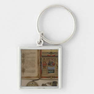Porte-clés Diploma de prince investissant Otto von Bismarck