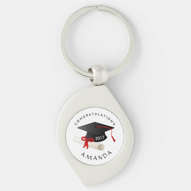 Porte-clés Diplômé (Devant)