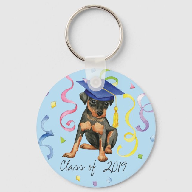 Porte-clés Diplômé de la broche (Recto)