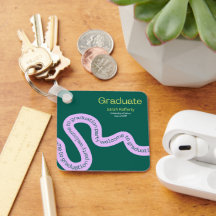 Diplôme moderne coloré typographie verte