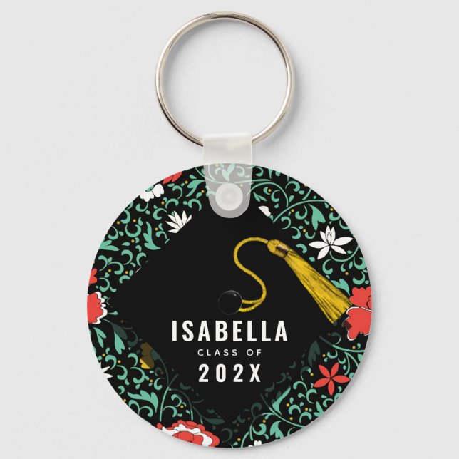Porte-clés Diplôme personnalisé Keepsaké cadeau (Recto)