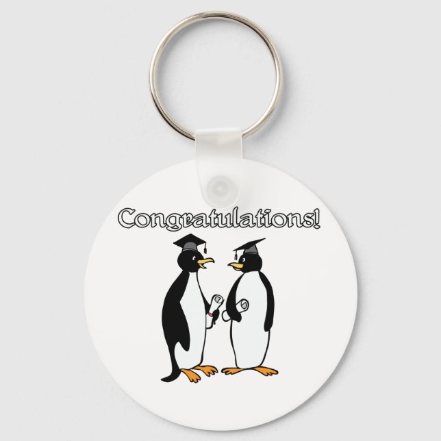 Porte-clés Diplômés de Penguin (Recto)