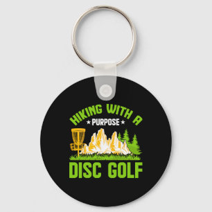 Porte-clés Disc Golf Randonnée Avec Un But 