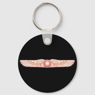 Porte-clés Disque Soleil Arrière Sumérien Anunnaki