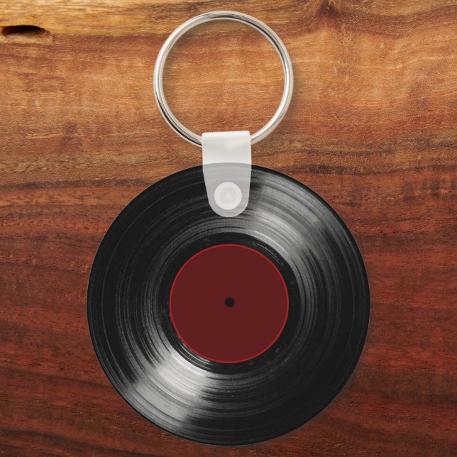 Porte-clés disque vinyle (Recto)
