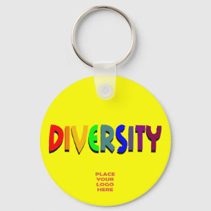 Porte-clés Diversité Porte - clé Jaune Personnalisé