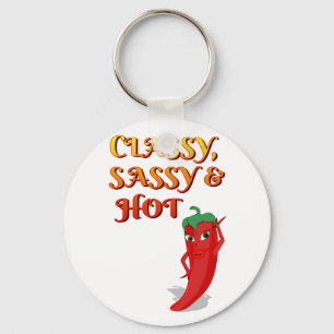 Porte-clés Divinité du Piment Classy Sassy Et Hot