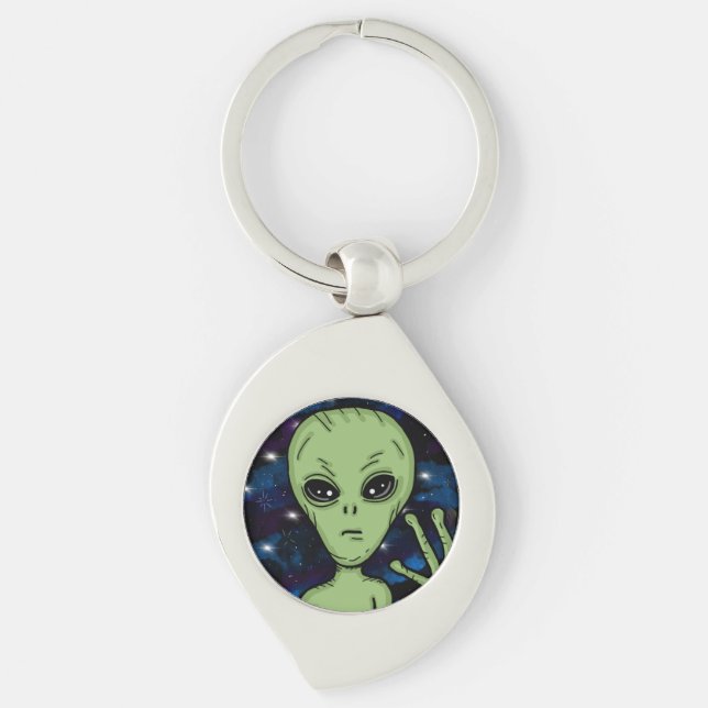 Porte-clés Divulgation complète de l'événement Alien et OVNI (Devant)