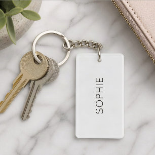 Porte-clés DIY   Texte personnalisé, nom, couleur
