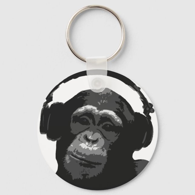 PORTE-CLÉS DJ MONKEY (Recto)