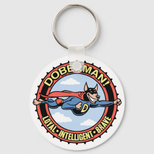 Porte-clés Doberman !