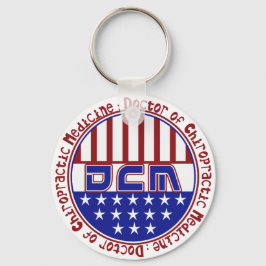 PORTE-CLÉS DOCTEUR PATRIOTE OF CHIROPRACTIC MEDICINE DE DCM