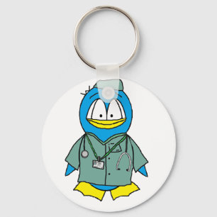 Porte-clés Docteur Penguin