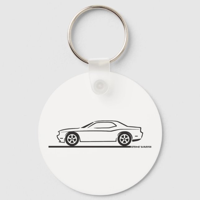 Porte-clés Dodge Challenger 2010 (Recto)
