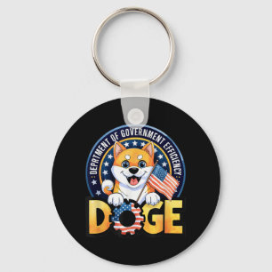 Porte-clés Doge Doge Crypto meme Département De Gouvernement