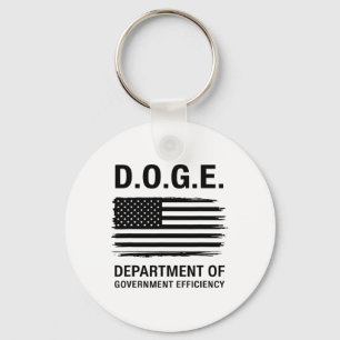 Porte-clés Doge Ministère De L'Efficacité Du Gouvernement 4