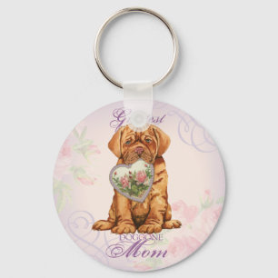 Porte-clés Dogue Heart Maman
