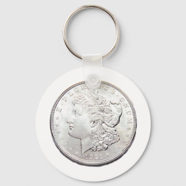 PORTE-CLÉS DOLLAR MORGAN SILVER (Recto)