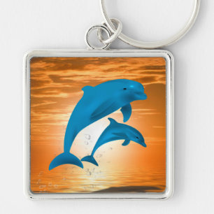 Porte-clés Dolphins