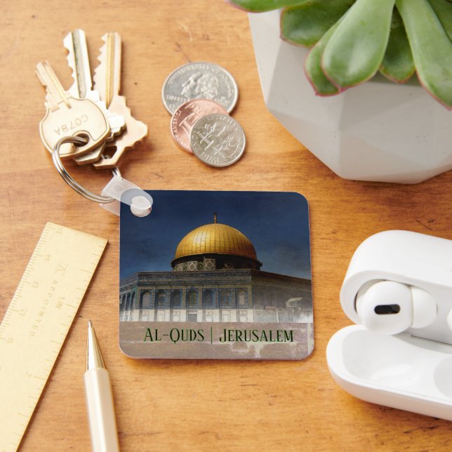Porte-clés Dome of the Rock Jerusalem Al-Quds Keychain (Bureau)
