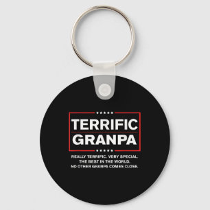 Porte-clés Don De Fête des pères Donald Trump Pour Granpa Fun