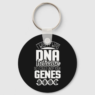 Porte-clés Don de scientifique J'Aimerais Être ADN Helicase