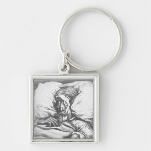Porte-clés Don don Quichotte enroulé