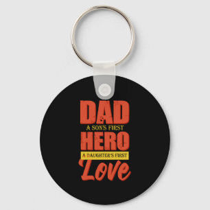 Porte-clés Don Père Papa Héros Love