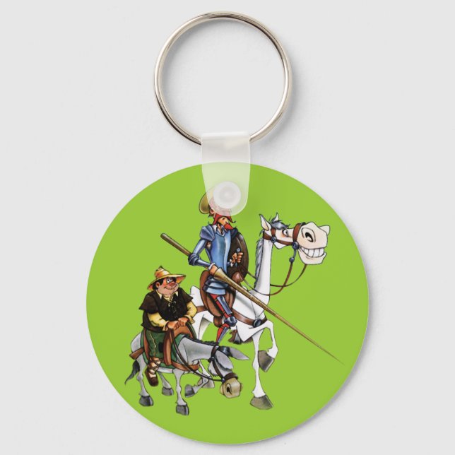 Porte-clés DON QUIJOTE, SANCHO,...- Llavero-Cervantes (Recto)