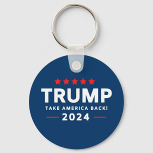 Porte-clés Donald Trump 2024 et l'Amérique