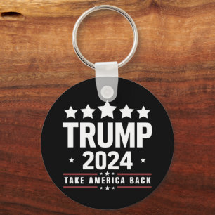 Porte-clés Donald Trump 2024 Reprenez l'Amérique Élection