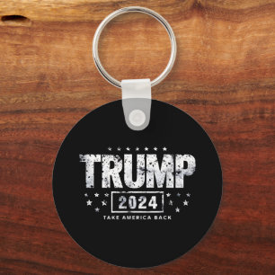 Porte-clés Donald Trump 2024 Reprenez l'Amérique Élection