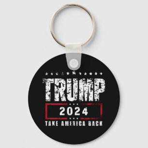 Porte-clés Donald Trump 2024 Reprenez l'élection de l'Amériqu