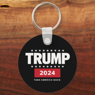 Porte-clés Donald Trump 2024 Reprenez l'élection de l'Amériqu