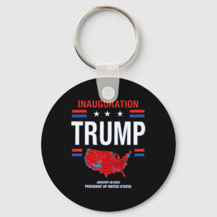Porte-clés Donald Trump 47e président 2025 Inauguration États