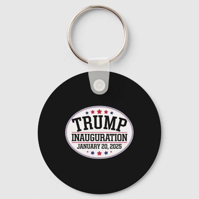 Porte-clés Donald Trump Jour de l'investiture 2025 1 (Recto)