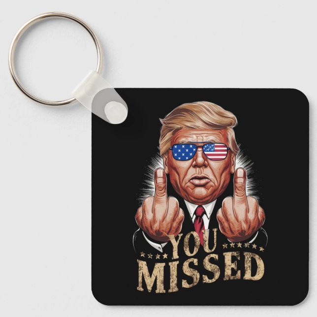 Porte-clés Donald Trump - L'élection américaine vous a manqué (Recto)
